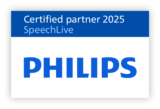philips-dictation_certified-speechlive-partner_label_2025_rgb_en